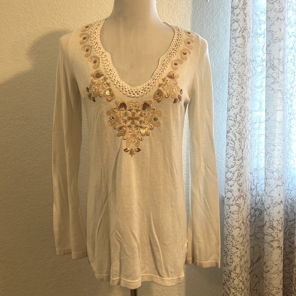 Gently loved Lilly Pulitzer sweater tunic